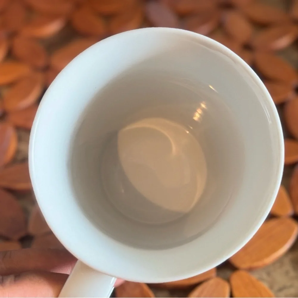Starbucks 2013 Geo Sun & Sea Print Coffee Mug 12 oz
